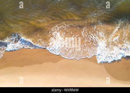 La mer vide et fond de plage avec copie espace, locations de vacances concept Banque D'Images