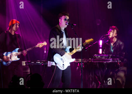 Les louanges en prestation au Gala du Prix de Musique Polaris 2019 Banque D'Images