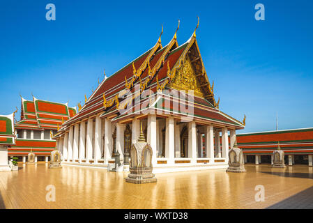 La principale wihan de Wat Saket, Bangkok, Thaïlande Banque D'Images