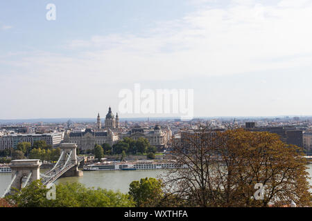 Belle vue de Budapest, la capitale hongroise Banque D'Images