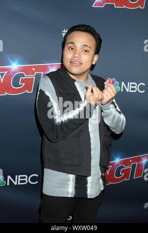 Los Angeles, CA. Sep 17, 2019. Kodi Lee à l'arrivées de AMERICA'S GOT TALENT Finale en direct, le Kodak Theater à Hollywood et Highland Center, Los Angeles, CA Septembre 17, 2019. Credit : Priscilla Grant/Everett Collection/Alamy Live News Banque D'Images