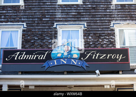 Admiral Fitzroy Inn à Newport, Rhode Island, USA Banque D'Images