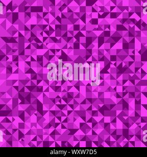 Triangle mosaïque motif de fond - violet abstract vector graphic design Illustration de Vecteur