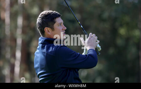 Vernon Kay pendant la Pro-Am de l'Open PGA BMW à Wentworth Golf Club, Surrey Banque D'Images