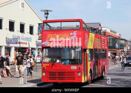 SAN FRANCISCO, USA - 8 avril 2014 : visite de Fisherman's Wharf à San Francisco, USA. San Francisco est la 4ème ville la plus peuplée de Californie (8 Banque D'Images