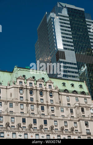 L'hôtel Paramount à Times Square, NYC Banque D'Images