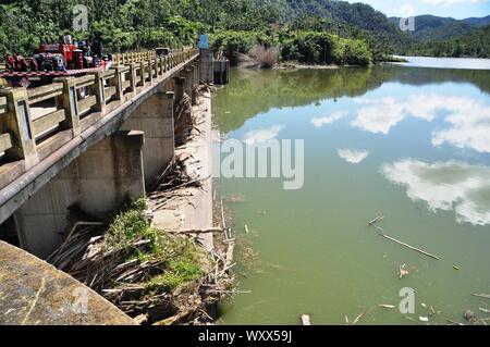 Puente del Lago dos Bocas, Arecibo, Porto Rico, États-Unis Banque D'Images