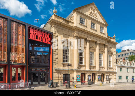 Bristol Old Vic Theatre ou théâtre royal Coopers Hall King Street Bristol Avon England UK GB EU Europe Banque D'Images