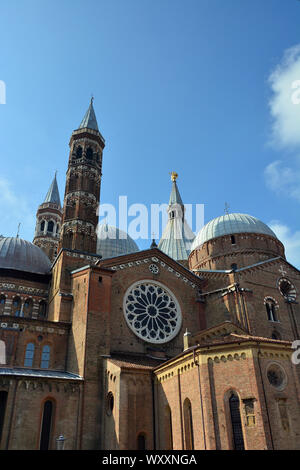 Basilique de Sant'Antonio di Padova, basilique Saint-Antoine, Padoue, commune de Vénétie, Italie, Europe Banque D'Images