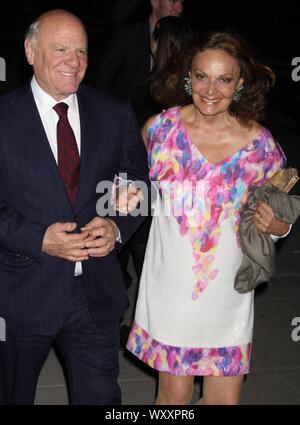 Barry Diller, Diane von Furstenberg, 2010, photo de John Barrett/PHOTOlink Banque D'Images