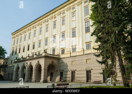 Le château de Kroměříž, Région de Zlin, République Tchèque Banque D'Images