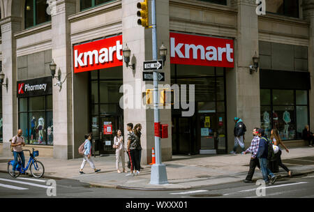 KMart store sur Astor Place dans l'East Village à New York, le vendredi 13 septembre, 2019 (© Richard B. Levine) Banque D'Images