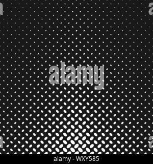 Demi-teinte monochrome de fond ellipse - abstract répétant vector illustration Illustration de Vecteur