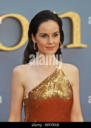 Michelle Dockery closeup Banque D'Images
