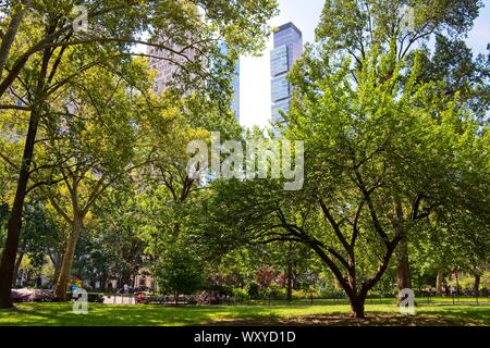 Madison Square Park à Manhattan Banque D'Images