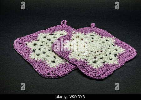 Pour la cuisine tricot acceuil Banque D'Images