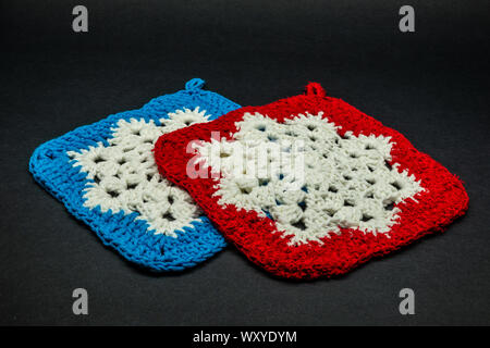 Pour la cuisine tricot acceuil Banque D'Images