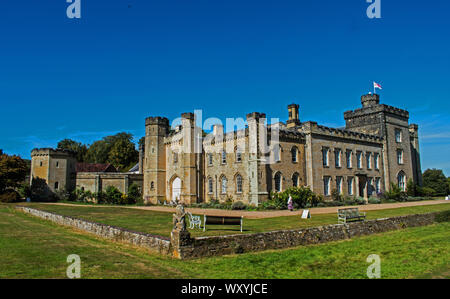 Château de Chiddingstone Banque D'Images