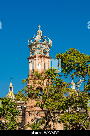 Notre Dame de Guadalupe, Puerto Vallarta, Jalisco, Mexique. Banque D'Images