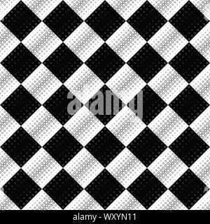 Cercle continu motif de fond - résumé noir et blanc graphique vectoriel de joints toriques Illustration de Vecteur