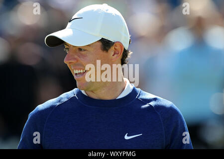 WENTWORTH, Angleterre le 18 septembre Rory McIlroy en action au cours de la BMW PGA Championship Pro Am au Wentworth Club, London le mercredi 18 septembre 2019. (Crédit : Jon Bromley | MI News) usage éditorial uniquement, licence requise pour un usage commercial. Photographie peut uniquement être utilisé pour les journaux et/ou magazines des fins éditoriales Crédit : MI News & Sport /Alamy Live News Banque D'Images