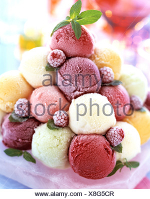 Pyramide de sorbets