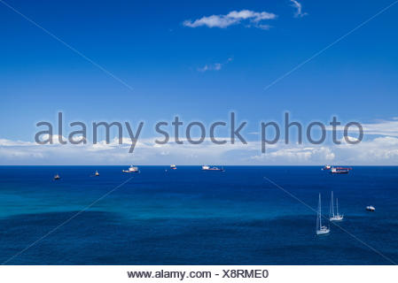 Pays-bas, Saint Eustache, Oranjestad Oranjestad, bay view
