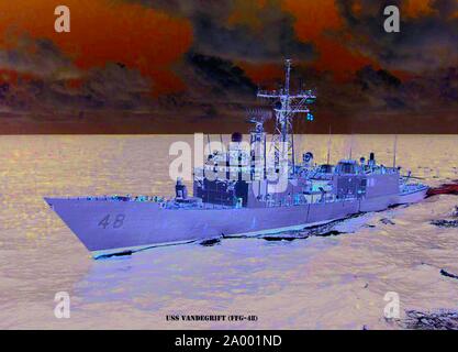 USS VANDERGRIFT (FFG-48) Foto Stock