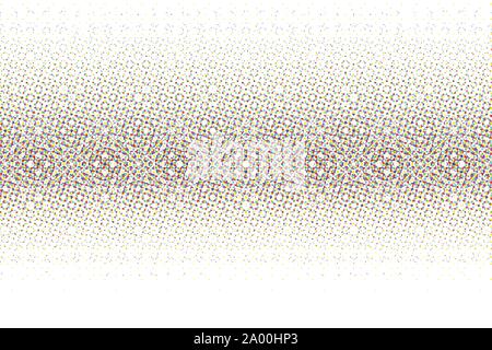 Vettore di astratta halftone background glitched Illustrazione Vettoriale