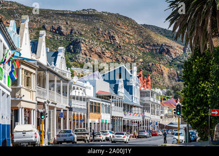 Edifici Coloniali, Simon's Town, Cape Town, Western Cape, Sud Africa Foto Stock