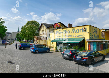 Dragonerareal, Mehringdamm, Kreuzberg di Berlino, Deutschland Foto Stock