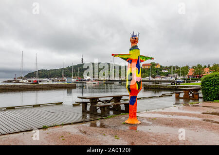 Vicino a Fortezza Christiansholm nel Parco Otterdals, Kristiansand, Norvegia. Foto Stock