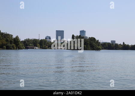 Immagini dal lago Herastrau Foto Stock