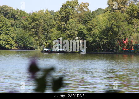 Immagini dal lago Herastrau Foto Stock