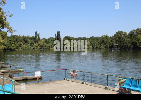 Immagini dal lago Herastrau Foto Stock