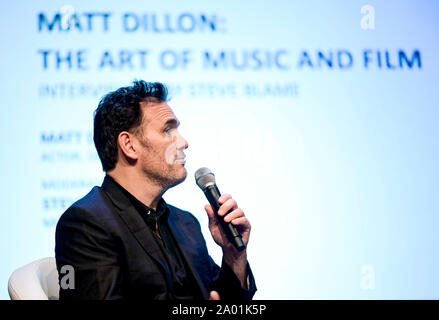 Amburgo, Germania. Xix Sep, 2019. Matt Dillon, noi attore e regista, parla al Reeperbahn Festival in una conferenza su "L'arte della musica e film". Credito: Axel Heimken/dpa/Alamy Live News Foto Stock