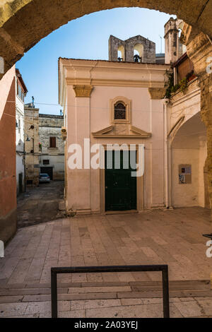 Racconti di pietra. 007 non è tempo di morire. James Bond. Gravina in Puglia. Italia Foto Stock