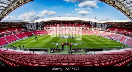 Eindhoven, Paesi Bassi. Xix Sep, 2019. EINDHOVEN, PSV - Sporting Clube de Portugal SCP, 19-09-2019, calcio, stagione 2019-2020, Europa League Group Stage, Philips Stadium, panoramica dello stadio Credito: Pro scatti/Alamy Live News Foto Stock