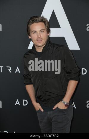 Los Angeles, CA. Xviii Sep, 2019. Kevin Zegers presso gli arrivi per AD ASTRA Premiere, Glossari Affini Dome, Los Angeles, CA il 18 settembre 2019. Credito: Priscilla concedere/Everett raccolta/Alamy Live News Foto Stock