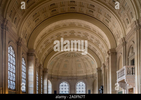 Boston Public Library principale sala di lettura Foto Stock