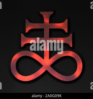 Simbolo di Alchemy - zolfo Foto Stock