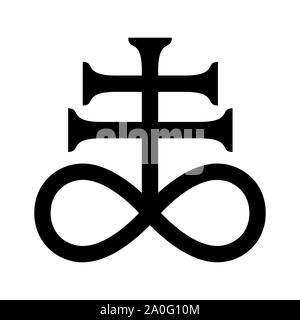 Simbolo di Alchemy - zolfo Foto Stock