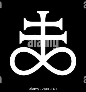 Simbolo di Alchemy - zolfo Foto Stock