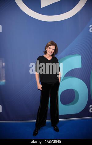 Susanne Daubner live bei der IFA 2019 auf der Bühne ARD. Berlino, 08.09.2019 Foto Stock