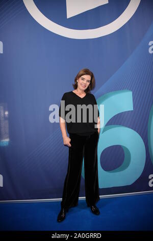 Susanne Daubner live bei der IFA 2019 auf der Bühne ARD. Berlino, 08.09.2019 Foto Stock