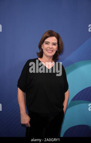 Susanne Daubner live bei der IFA 2019 auf der Bühne ARD. Berlino, 08.09.2019 Foto Stock
