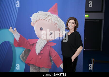 Susanne Daubner live bei der IFA 2019 auf der Bühne ARD. Berlino, 08.09.2019 Foto Stock
