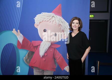 Susanne Daubner live bei der IFA 2019 auf der Bühne ARD. Berlino, 08.09.2019 Foto Stock