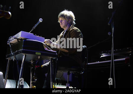 Wilco in concerto al Fabrique, Milano. Foto di Davide Merli Foto Stock