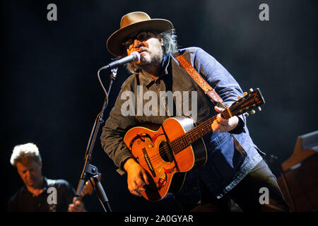 Wilco in concerto al Fabrique, Milano. Foto di Davide Merli Foto Stock